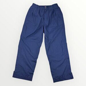 Vintage Zero Restriction Gore-Tex Tour Slacks Mens Lined Windbreaker Golf Pants